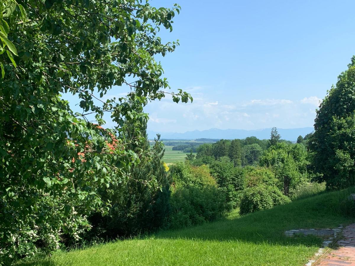 Alpenblick Nahe Muenchen Mit Outdoor Whirlpool - 21 Min Von Muenchen Mit Zug Assling Экстерьер фото